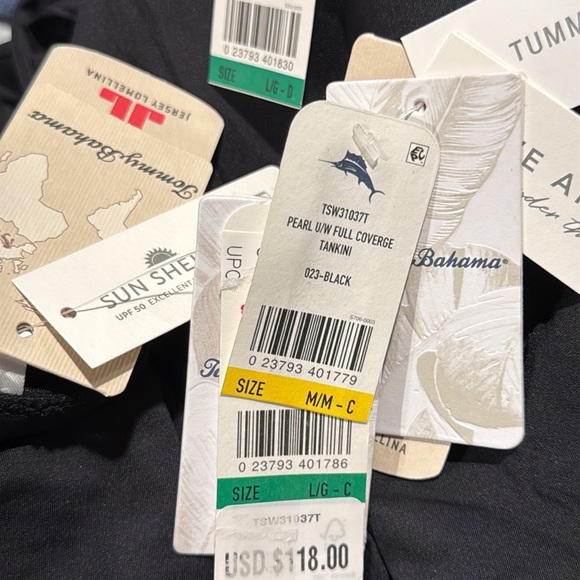 Tommy Bahama Pearl Underwire Full Coverage Tankini Top - Picture 12 of 14